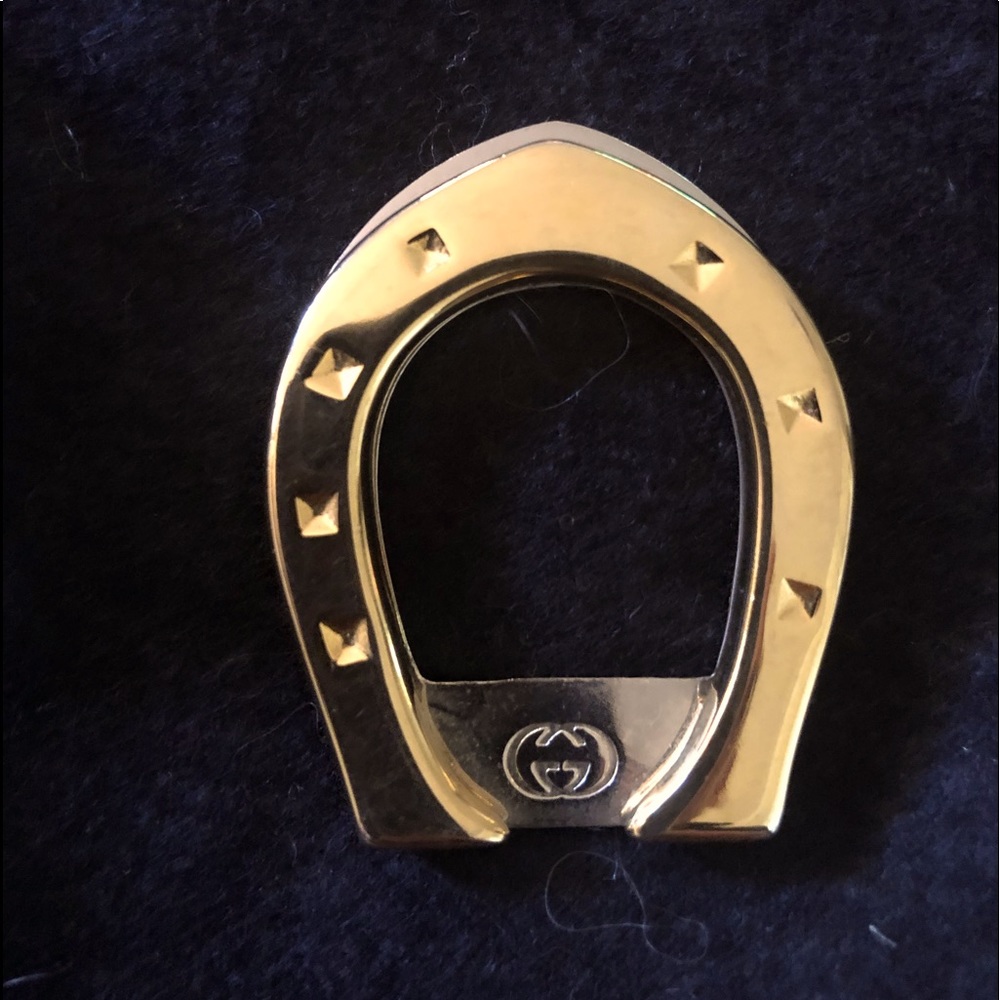 Gucci “Horseshoe”! Vintage money clip. Circa 1990.